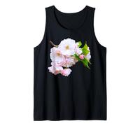 Soft Pink Cherry Blossom Branch Sakura Japan Shapes Mania Tank Top