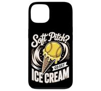 Soft Pitch Go Get Ice Cream Softball Players Case for iPhone 13