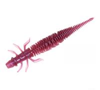 Soft Plastic Worm 6.8cm High Elastic TPE Material | High-floating TPE, mimics live prey, attracts for bass and mandarin fish, freshwater for predator magnet