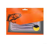 Soft Plastic Worms, Floating Swimbaits, 110mm Leaf-Tail Noodle Lures, Abrasion-Resistant Silicone Baits for Bass Perch Mullet in Fresh and Brackish Water(C)
