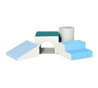 Soft Play Climber Set Multi-Coloured PU Leather EPE Foam 150x50x39cm 4pc Age1-3