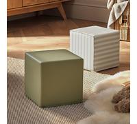 Soft Play Cubes 2 Piece - Cookie Stripe & Olive
