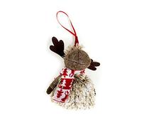 Soft Plush Angel Elk Snowman Santa For Doll Ornaments Toys Tree Hanging Pen Christmas Angel Doll Ornament