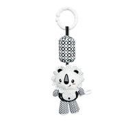 Soft Plush Baby Mobile with Rattle Sounds Hanging Teether for Newborns Crib Attachment Soothing Bed Bells Toy Baby Crib Toy for Soothing