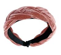 Soft Plush Braided Headbands Wide Vintage Hair Bands Women's Hair Accessory Fashion Headpiece For Daily Styling