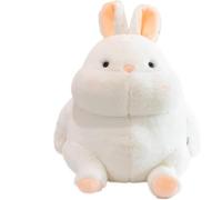 Soft Plush Bunny Toy - 23cm Cuddly Stuffed Rabbit, Adorable Easter Gift for Kids and Babies, Ultra-Soft Fluffy Bunny with Long Ears & Blushing Cheeks, Perfect for Snuggling, Nursery and Birthday Gifts