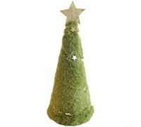 Soft Plush Christmas Tree Ornament Featuring Cartoon Doll for Holiday Home and Party Decor, Lightweight and Cozy Seasonal Accessory (C)