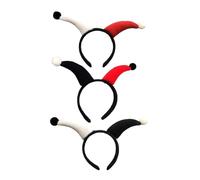 Soft Plush Clown Headband Exaggerated Hair Hoop Various Festive Events Masquerade Carnival Party Props Hairband Party Headband