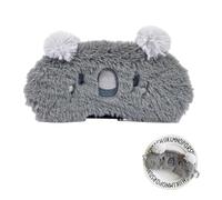 Soft Plush Eye Cover: Satin Blindfold Hairy Pet Visor, Cute Animal Design | Comfortable Sleeping Eye Cover for Girls and Adults.Ai
