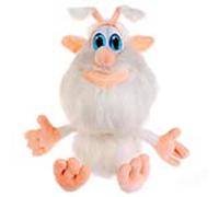 Soft Plush Figure Hero of Iconic Russian Cartoon Буба, 8" Collectible Soft Russian Doll with Music Effects