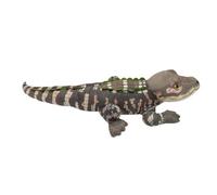 Soft Plush Gator Toy Lifelike Appearance Detailed Sewing for Kids & Collectors, Size (Brown)