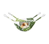 Soft Plush Hanging Hammock - Double Layer Bed Cats, Ferrets Rabbits Chinchillas Guinea Pigs, Warm Cage Accessory for Sleeping Playing and Hiding Toys Playing Sleeping Beds | Cage Accessories