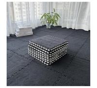 Soft Plush Interlocking Carpet Tiles - Washable Non-Slip Floor Mats for Kids Room, Nursery & Home Office - 20 Pcs Ideal for Small Spaces