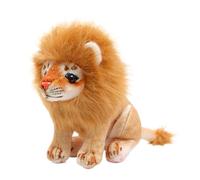 Soft Plush Lion, Cuddly Animal Toy, 12x8x6 Inches Stuffed Lion with Huggable Feature, Small Animal Cotton Plush, Lions Doll with Cartoon Design, Kids Toy for Room and Car