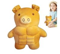 Soft Plush Lion Model - Large Plush Lion, Realistic Plush Lion | Room Decoration, Decorative Lion Plush Toy, Wild Animal Plush Animal Collectible
