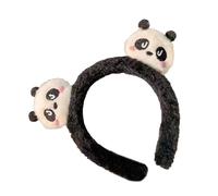 Soft Plush Panda Hair Accessory Cartoon Headband Soft Hairband Costume Hair Decoration For Women And Animal Lover