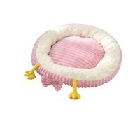 Soft Plush Pet Sleep Bed for Indoor Cats and Small Dog Creating a Warm Corner for Home Living Room and Bedroom Comfortable Travel Pet Bed Indoor Outdoor