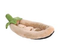 Soft Plush Pets Bed Nest For Small Cats And Dogs With Comfortable Soft Washable Sleep Pad Crystal Fleece Cats Bed