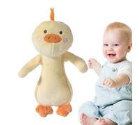 Soft Plush Rattle Toy, Stuffed Animal Shaker with Sensory Grip, Cute Rabbit, Bear, and Duck Shapes for Babies, Ideal for Hand-Eye Coordination and Play, 7.09x5.91 Inches