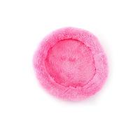 Soft Plush Round Pet Bed Nest for Small Pets Hamster Hedgehog Rabbit Cats Dogs Cozy Comfortable Security Support Microfiber Fluffy