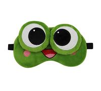 Soft Plush Sleep Mask with Adjustable Strap - Reusable Eye Cover, Suitable for Men, Women & Kids | Comfortable Eye Mask for Sleep, Travel & Relaxation