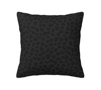 Soft Plush Throw Pillow Cover For Couch, With Double-Sided Print, Leopard, Square Decorative Cushion Case, Machine Washable Pillowcase With Hidden Zipper, No Pilling Pillow Sham For Home Decor