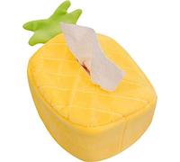 Soft Plush Tissue Box, Cartoon Watermelon Pineapple Stuffed Plush Tissue Holder Napkin Box for Room Car Decor