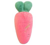 Soft Plush Toy Carrot Doll - Stuffed Cartoon Vegetable Body Pillow with Green Top, 50cm Ultra-Soft Long Plush Cushion for Kids, Cozy Sleeping Pillow, Bed Decoration, and Cute Room Accent