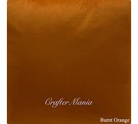 Soft Plush Velvet Upholstery Fabric by The Metre for Curtain Cushion Sofa Bed Throw Material (Burnt Orange)