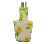 Soft Polyester Bird Diaper Harness - Breathable Reusable Cockatiel Diaper with Adjustable Straps, Comfortable Flight Suit for Aviator Leash Compatibility & Daily Activities