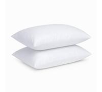 Soft Polyester Hotel Pillows Pack 2, Ultimate Luxury Premium Quality Hollowfibre, Breathable Sleep Experience Pillows 2