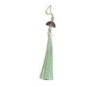 Soft polyester tassel design Kanji ornament | It symbolizes joy and good luck for wedding supplies, celebrations, special events, and everyday cultures