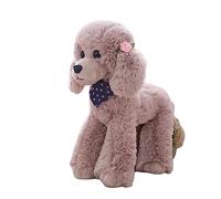 Soft Poodle Stuffed Animal Plush Soft Kids Bedroom Cute Poodle Large Mochi Anniversary Multifunctional 30cm Toy Ornament Chair Gray Her Body Pillow Tool Animal Body Pillow Toddler