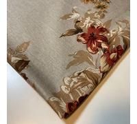 Soft Printed Cotton Jersey Stretch Knit T Shirt Baby Grow Craft Fabric Material 58" - 150 cm Wide Sold As 1 Meter Pre - Cut Lengths (Stone Floral)