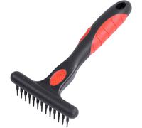 Soft Protection Salon Undercoat Rake Small (7506) - Gentle Pet Undercoat Grooming Tool, Ergonomic Grip