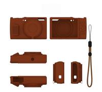 Soft Protective Case for Canon PowerShot ELPH 360 HS, IXY 650, IXUS 285 HS Digital Camera, Anti-Drop Anti-Scratch Camera Body Cover (Brown)