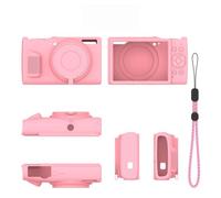 Soft Protective Case for Canon PowerShot ELPH 360 HS, IXY 650, IXUS 285 HS Digital Camera, Anti-Drop Anti-Scratch Camera Body Cover (Pink)