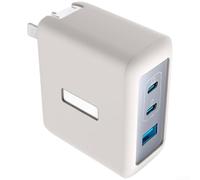 Soft Protective Skin for Anker 100W Adapter Pink(Gray)