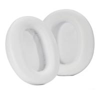 Soft Protein Leather Ear Pads for Sony WH-CH720N, Comfortable PU Cushions with Enhanced Noise Isolation, Easy Install Headphone Accessories(White SKU 26B21)