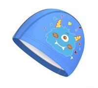 Soft PU Kids Swim Cap Breathable Comfortable Wear | Comfortable stretchy fit, gentle on little heads, no pinching, suitable for hours of wear