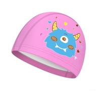 Soft PU Kids Swim Cap Breathable Comfortable Wear | Comfortable stretchy fit, gentle on little heads, no pinching, suitable for hours of wear