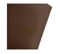 Soft PU Large Faux Leather 39.3" X 55.1", 0.75 Mm Thickness Fabric By The Yard Material for Upholstery Couch Sofa Bags Chairs Car Seats(Brown,1.4X4m)