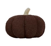 Soft Pumpkin Shaped Decorative Throw Pillow 20cm in Blue Pink Brown Grey and Coffee with Plush Filling for Autumn Fall Home and Party Holiday Decor
