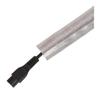 Soft PVC, Durable, Insulated Floor Cord Cover, Self-adhesive Cord Hider Floor For Homes, Offices, Gyms, Schools, Protects, Conceals, And Secures(Silver,10m)