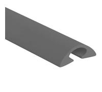 Soft PVC, Freely Cuttable Floor Cord Cover, 1, 2, 3, 5, 8m Cord Hider Floor, Prevents Tripping Hazards In Homes, Offices, Or Outdoor Places(Gray,8m)