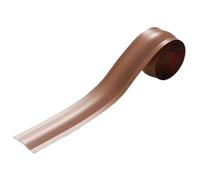 Soft PVC Self-adhesive Cable Protector, Easy-to-cut Floor Cord Cover For Home, Thin Design/Prevents Tripping, Cord Hider Width: 55mm(Brown,5M)