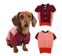 Soft Rabbit Cashmere core-Spun Knit Pet Sweater for Small Dog and Medium Dogs - Soft Stretchy and Stylish Winter Apparel for Pets - Fits Pets 10-30 lbs