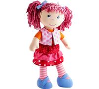 Soft Rag Cloth Doll Lilli-Lou With Pink Dress 30cm HABA Pretend Play 18m+