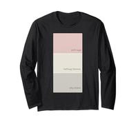 Soft Rage Shy Chaos Demigirl Paint Swatch Long Sleeve T-Shirt