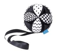 Soft Rattle Balls for Toddler | Black and White Interactive Sensory Ball - Children Brain Boost Sensory Ball, Soft Clutch Ball Toy for Boys and Girls Kids